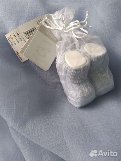 Носочки для новорожденного новые