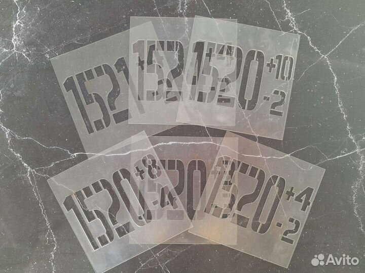 Трафарет по индивидуальному заказу