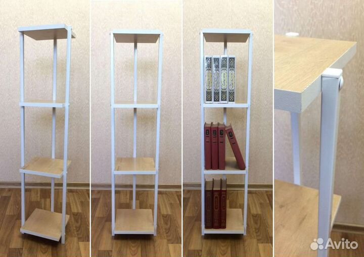 Этажерка / стеллаж / подставка 20х20х100 см