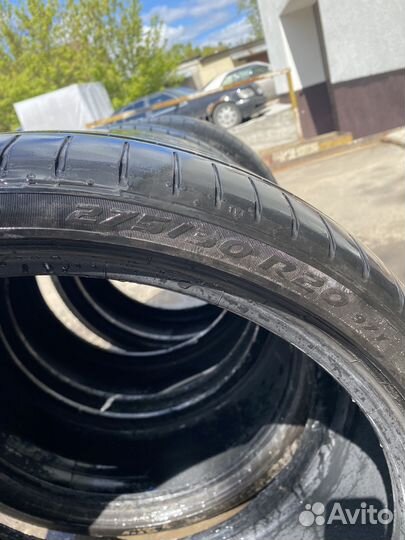 Pirelli P Zero 245/35 R20 и 275/30 R20