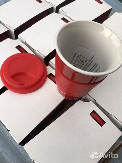 Термостакан керамический