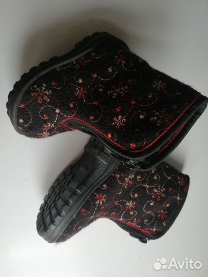 Войлочные сапожки