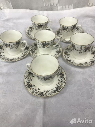 Кофейные пары Императорский фарфоровый завод СССР