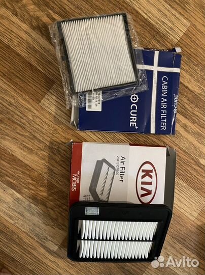Фильр KIA воздушный, салонный