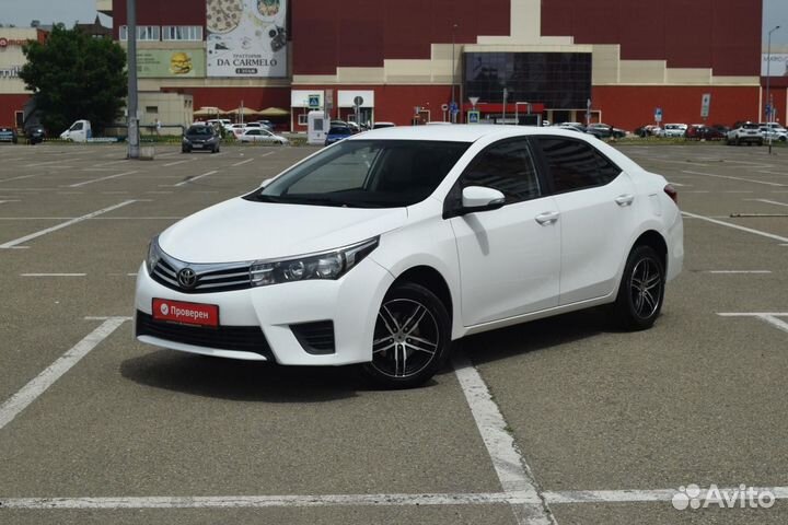 Toyota Corolla 1.6 CVT, 2014, 168 023 км