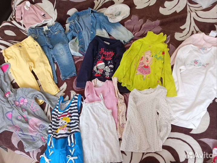 Вещи пакетом на девочку 2 года