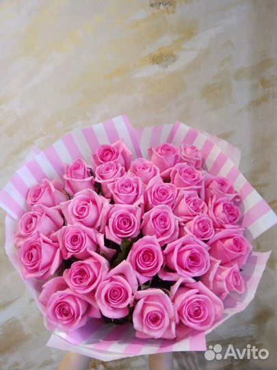 Цветы розы букет