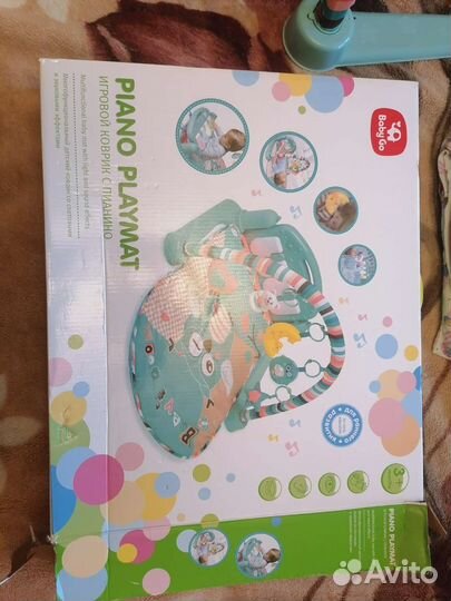 Музыкальный коврик детский