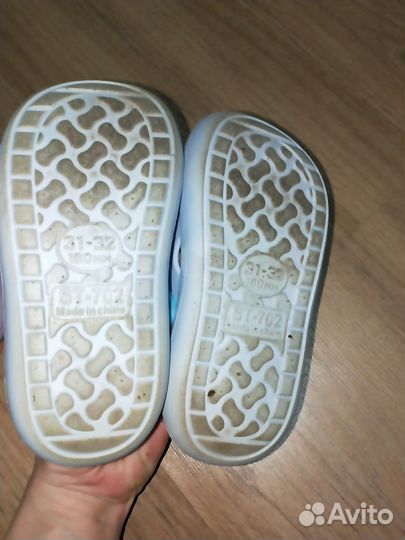 Тапочки сабо резиновые