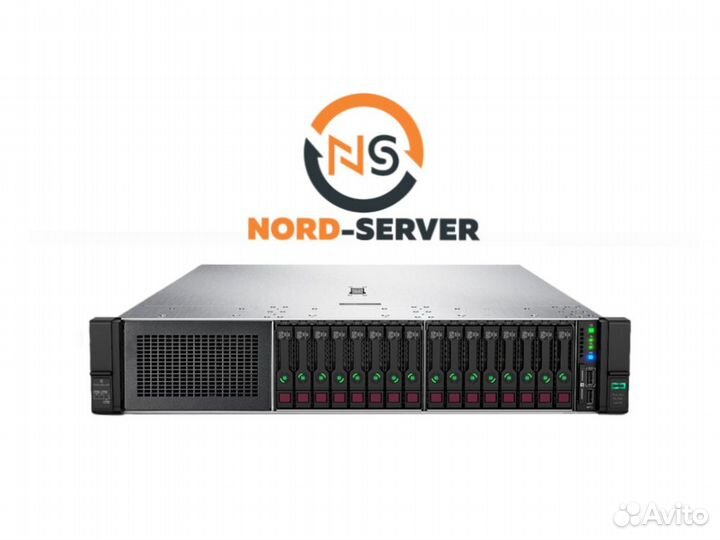 HP DL380 Gen10 8SFF+8NVMe 2x Gold 6142 384GB