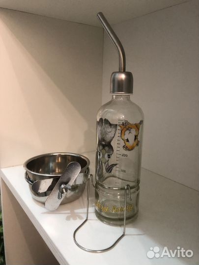 Поилка, тарелка для грызунов. Кормушка-Шар