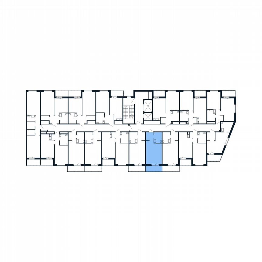 Квартира-студия, 27,3 м², 6/12 эт.