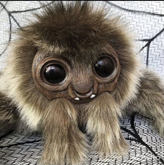 Паук, авторская игрушка