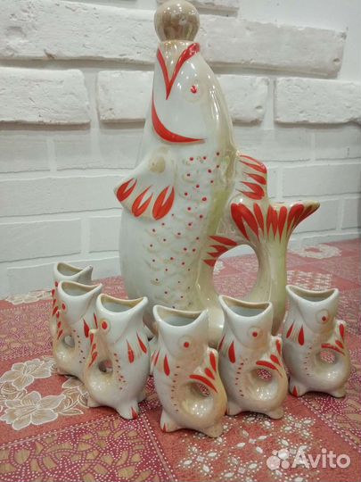 Коньячный набор рыбки