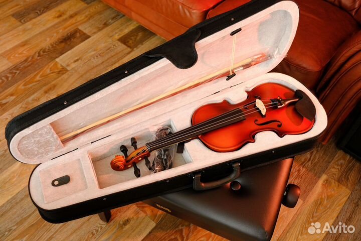 Скрипка 3/4 с подключением + Аксессуар