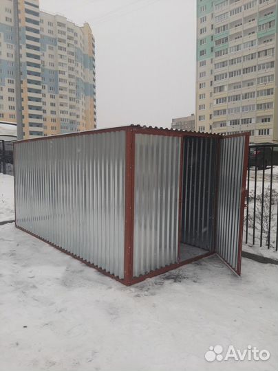 Гараж ракушка хозблок 2*3