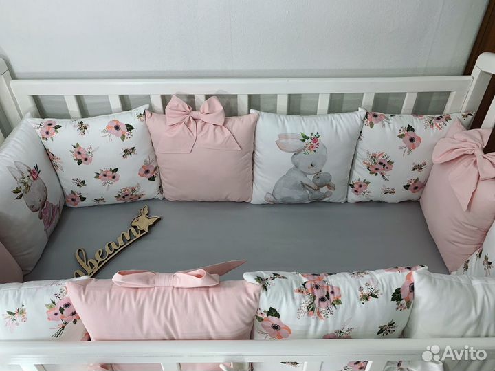 Бортики в кроватку