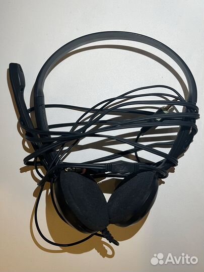 Гарнитура наушники с микрофоном sennheiser