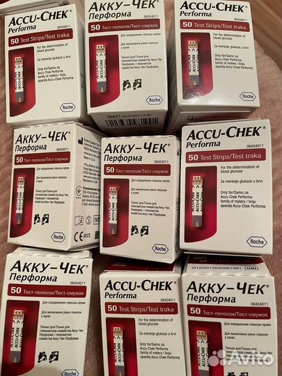 Тест полоски акку чек перформа