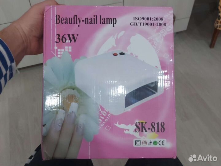 Уф лампа для ногтей