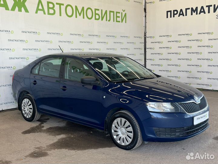 Skoda Rapid 1.6 МТ, 2015, 83 000 км