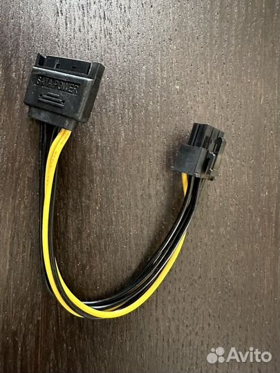 Переходник SATA 6pin много