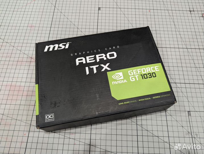 Видеокарта MSI GeForce GT 1030 ITX 2G OC