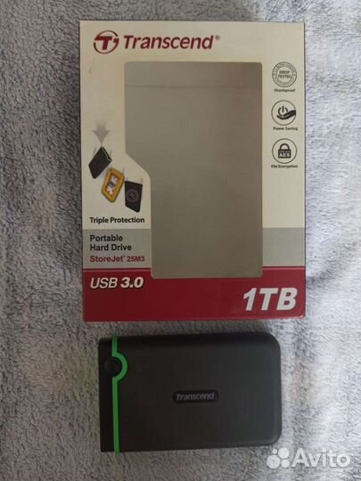 Внешний жесткий диск 1 тб