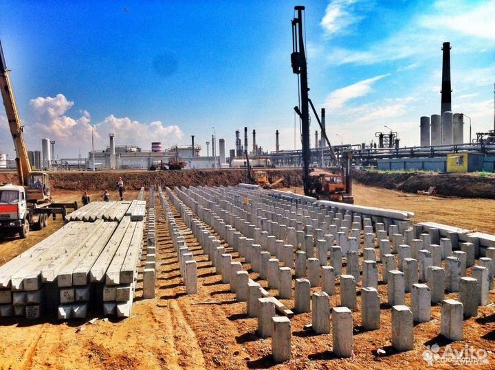 Фундамент жб сваи