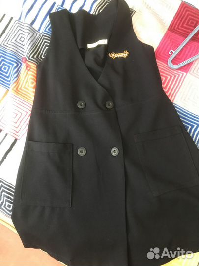 Школьный сарафан и рубашка