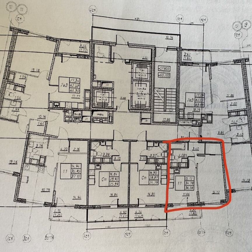 1-к. квартира, 36,1 м², 19/23 эт.