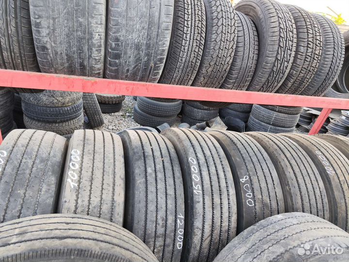 315/80R22.5 шины Кама NF-201 на рулевую ось б/у