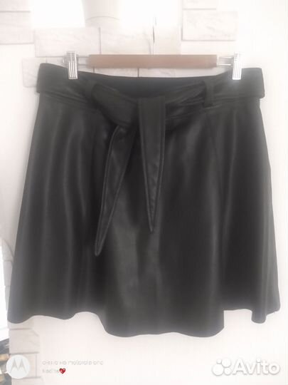 Юбка из экокожи Vero Moda