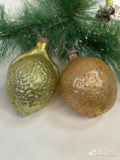 Елочные игрушки СССР