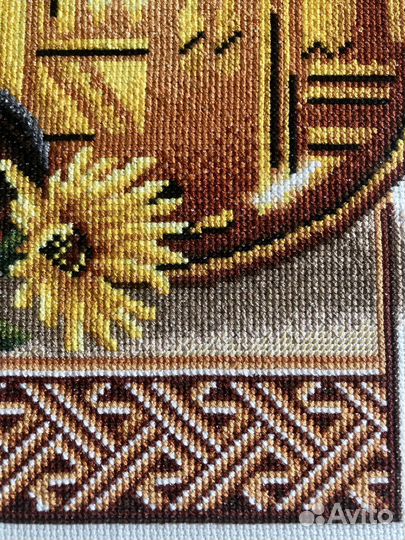 Панно картина вышивка крестом