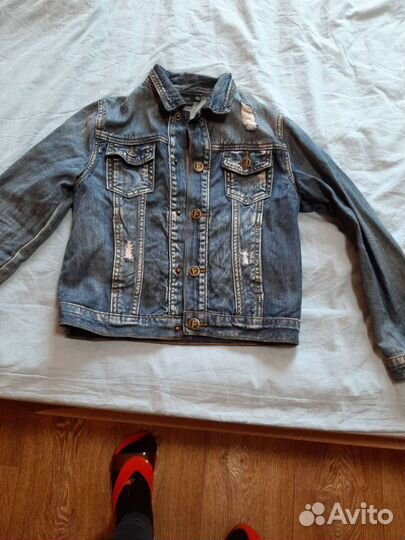 Джинсовая куртка для мальчика