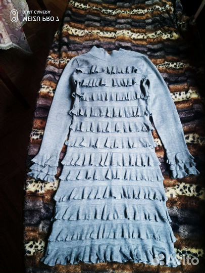 Платье известного бренда Италия трикотаж вискоза