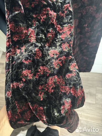 Брюки Zara бархатные