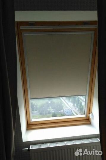 Рулонные кассетные шторы блекаут N655