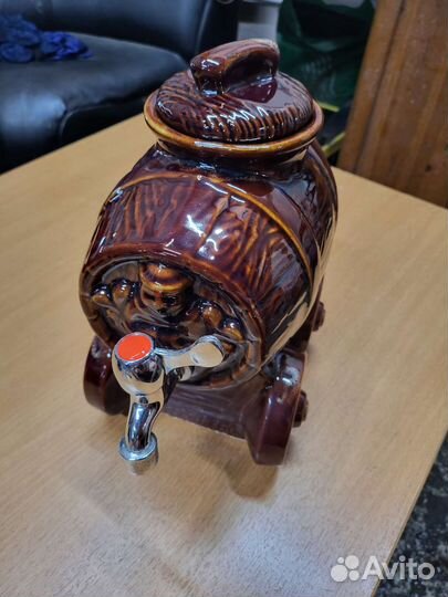 Бочка для пива керамическая 3л