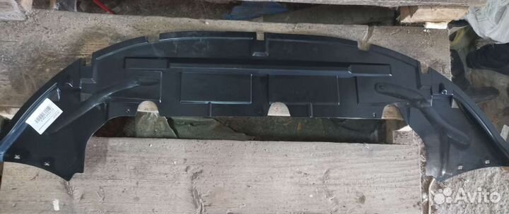 Пыльник переднего бампера ford focus 2, защита под