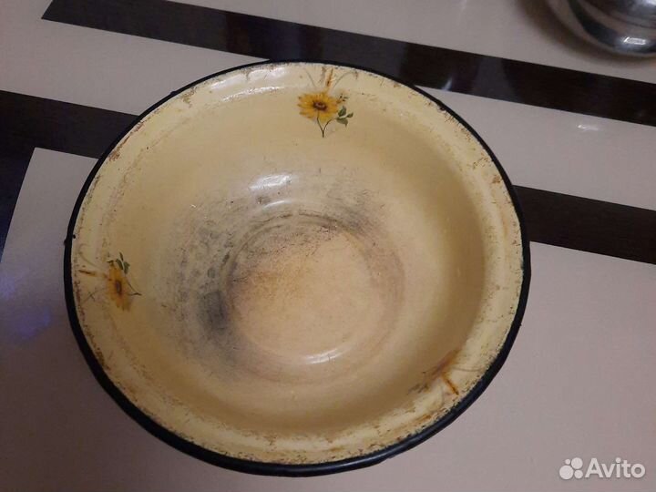 Таз эмалированный СССР