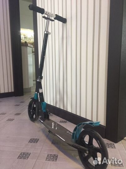 Самокат детский бу с подножкой