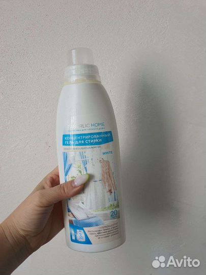 Гель для стирки белых тканей концентрированный