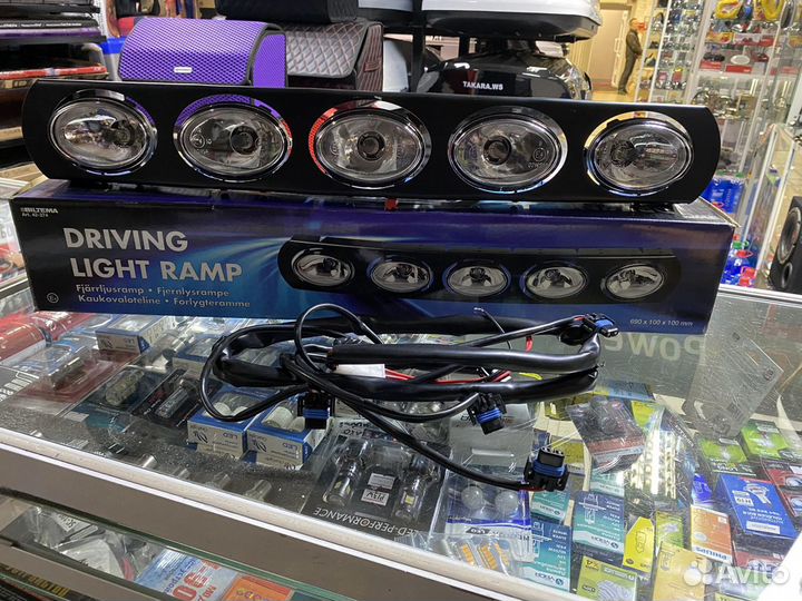 Фара дальнего света Biltema 42-374