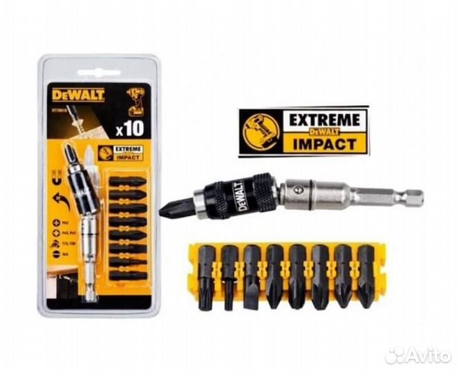 Набор торсионных бит dewalt DT70518