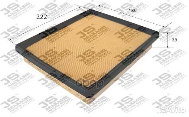 A1027 JS Asakashi Фильтр воздушный A1027 JS Asa