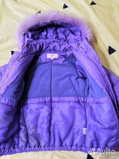 Зимний костюм на девочку