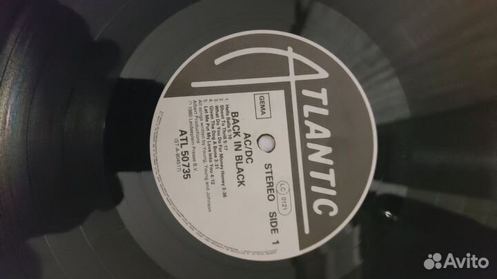 AC/DC-Back in Black-оригинал