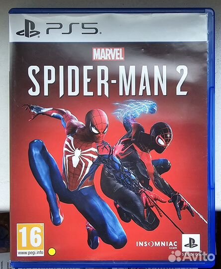 Spider man 2 ps5 диск